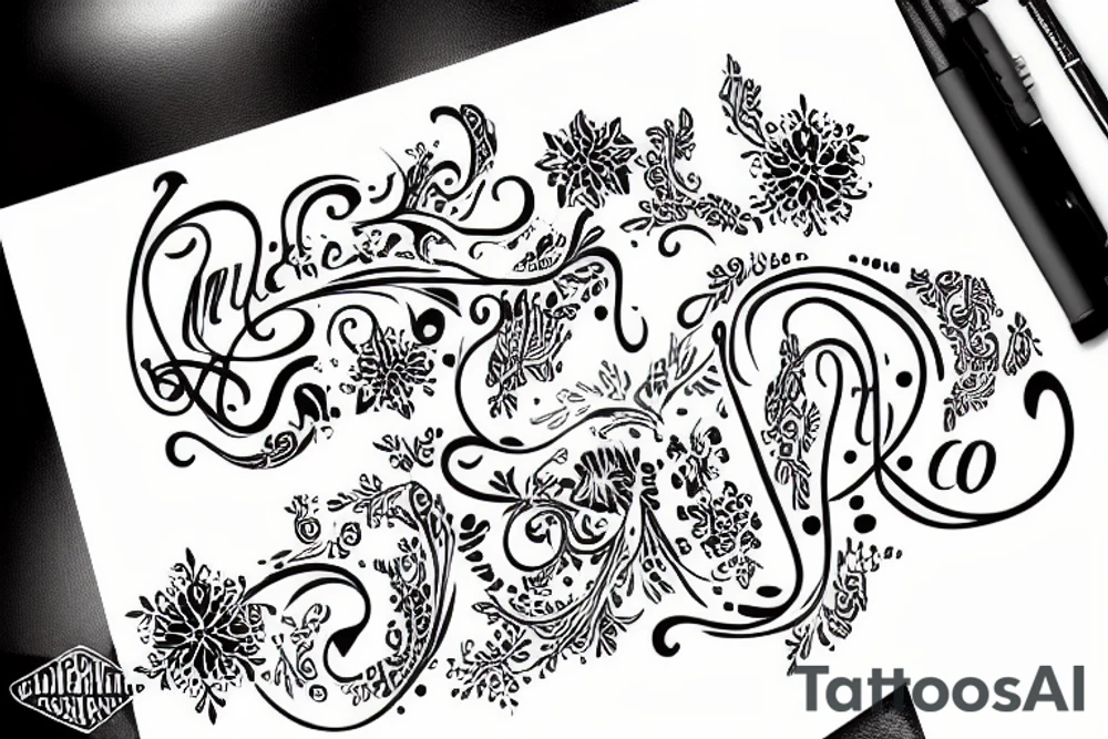 снежинка tattoo idea