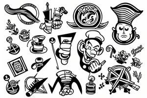 Popeye tattoo idea