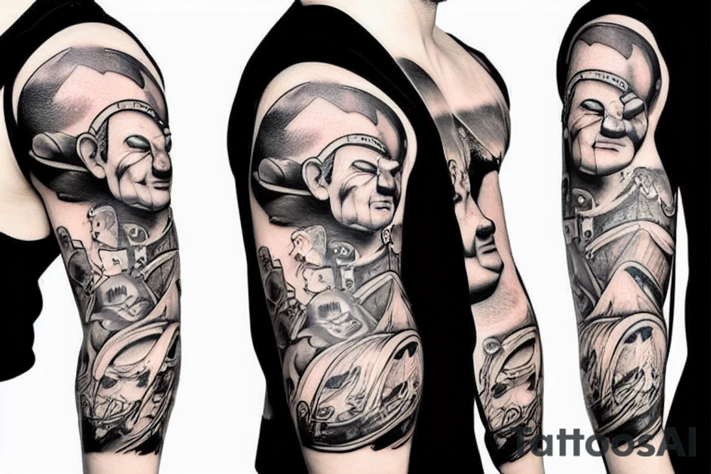 Popeye tattoo idea