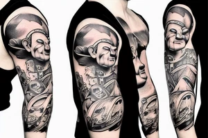 Popeye tattoo idea