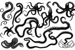 an octopus tattoo idea