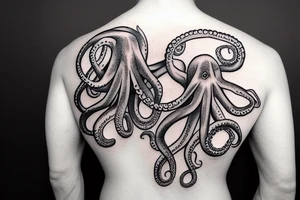 an octopus tattoo idea
