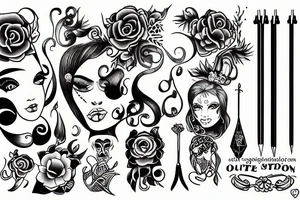 Outside Studio 54 tattoo idea