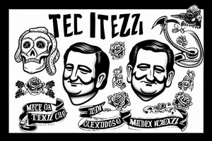 Ted Cruz loves Mexico hates Mexicans tattoo idea