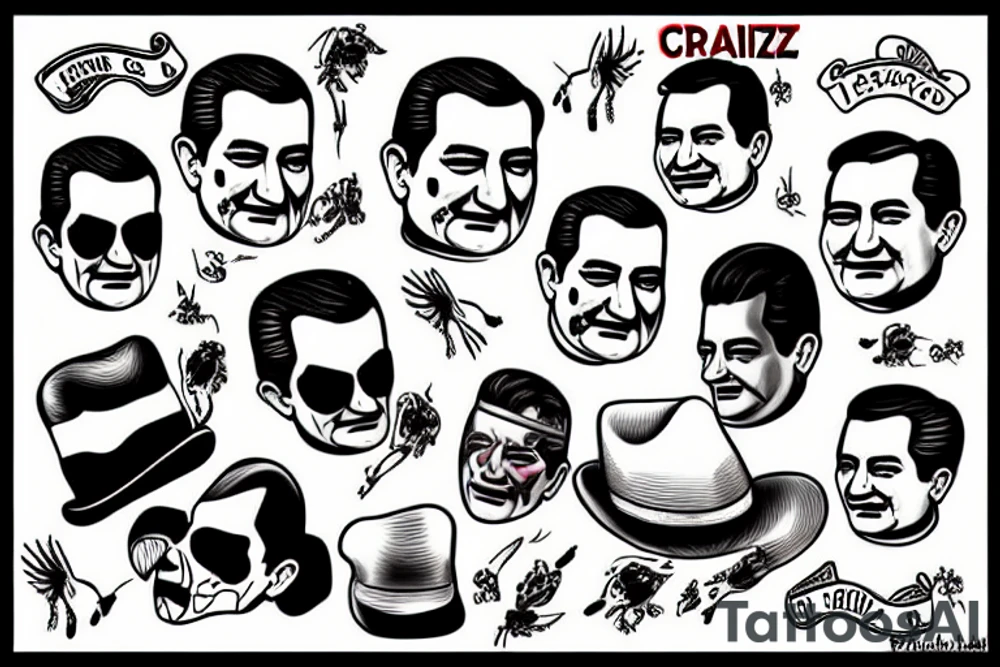 Ted Cruz loves Mexico hates Mexicans tattoo idea