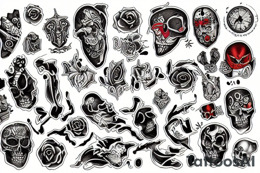 Hanging 6 tattoo idea