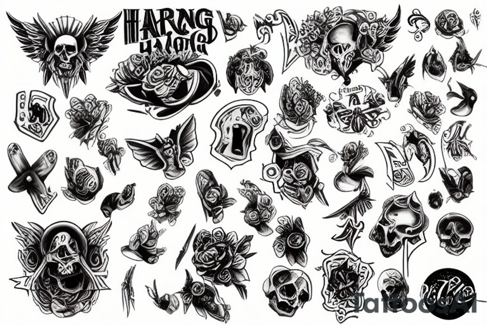 Hanging 6 tattoo idea