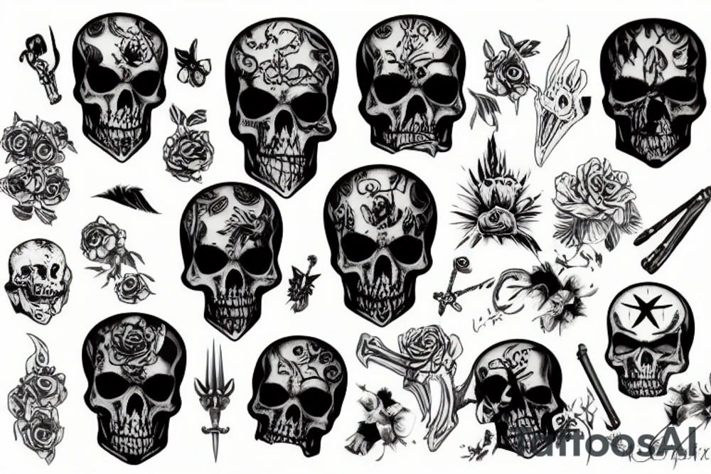 Death tattoo idea