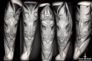 Anubis tattoo idea