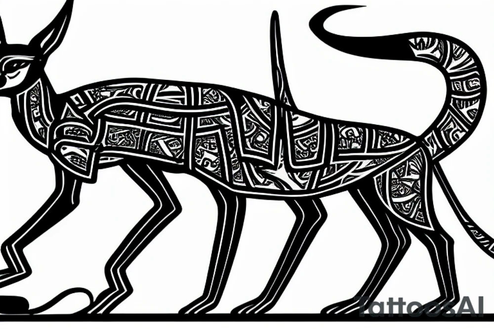 Anubis tattoo idea