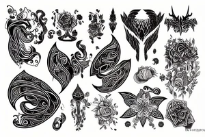trisul tattoo idea