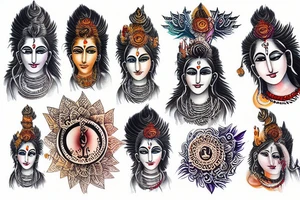 lord Shiva tattoo idea