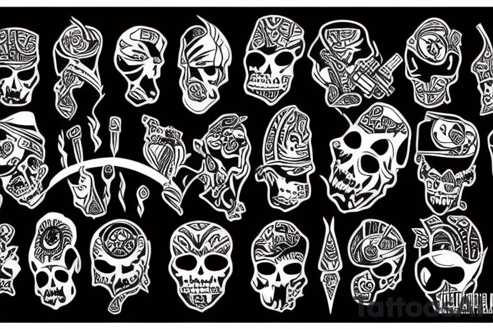 The war, the bombs, the guns tattoo idea