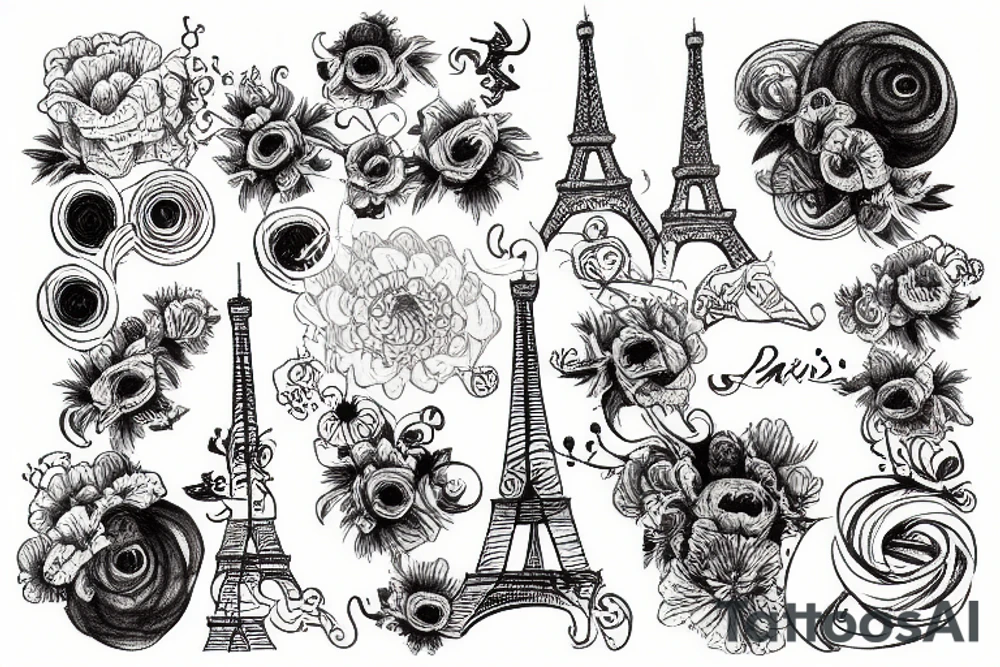 Paris tattoo idea