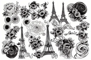 Paris tattoo idea
