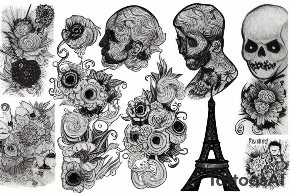 Paris tattoo idea