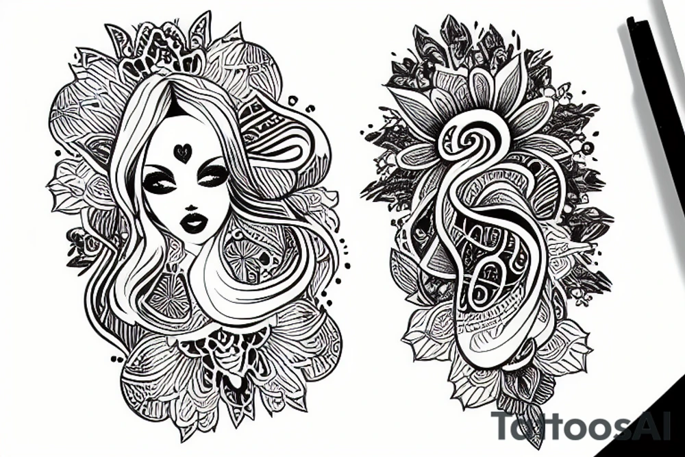 балерина tattoo idea