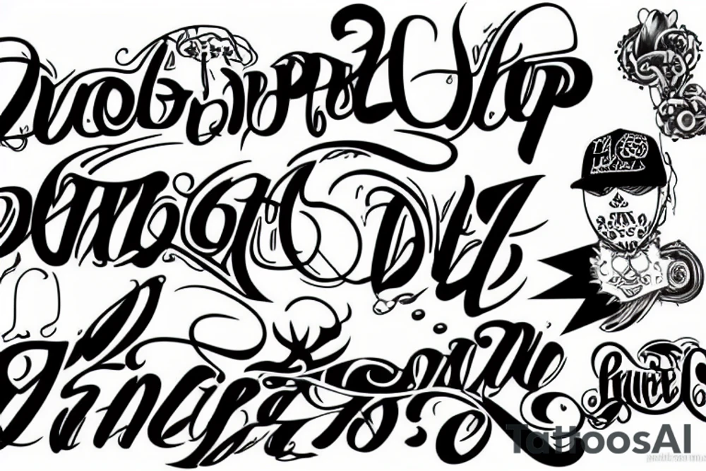 hip hop tattoo idea