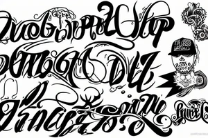 hip hop tattoo idea