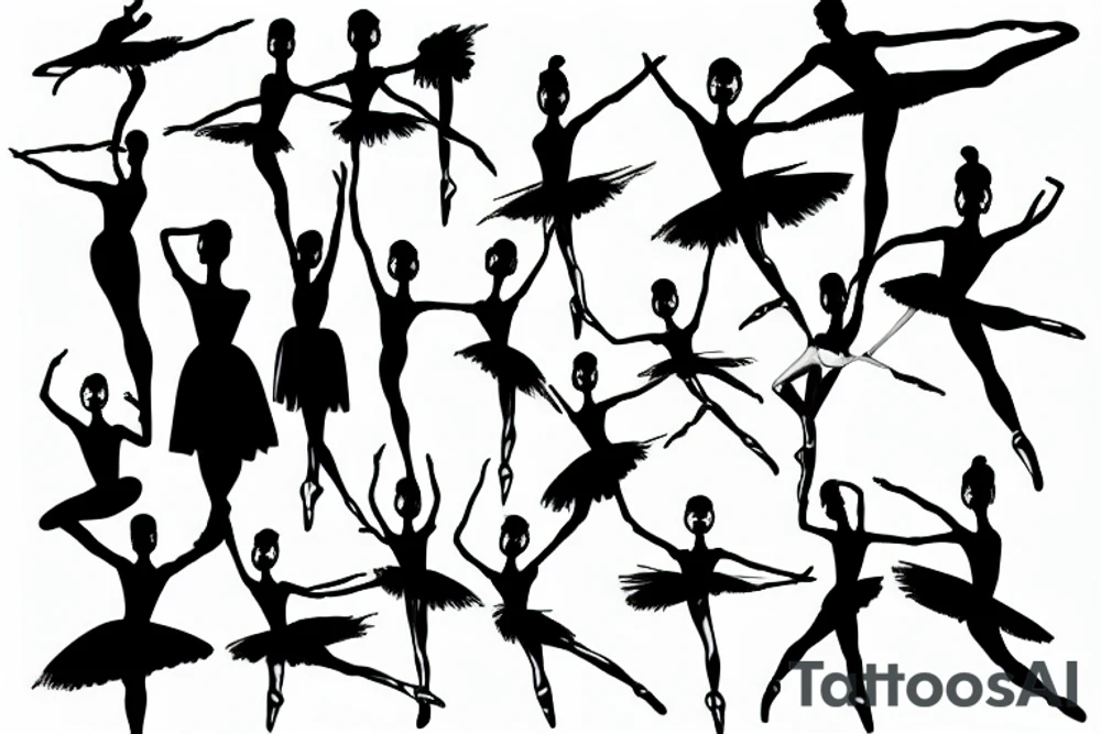 ballet dancer tattoo idea