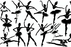 ballet dancer tattoo idea