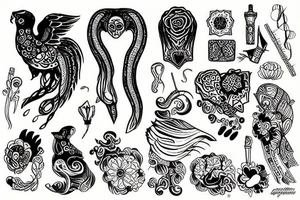 Ukrainr tattoo idea