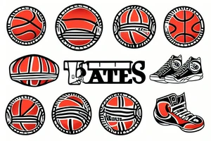 Basketball tattoo idea