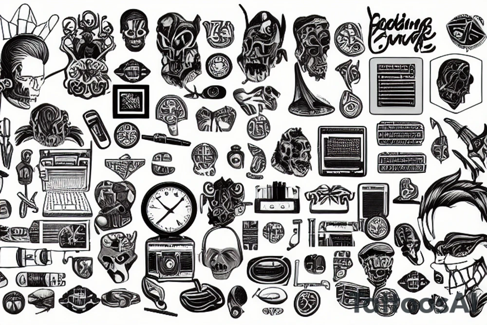 coding PHP tattoo idea