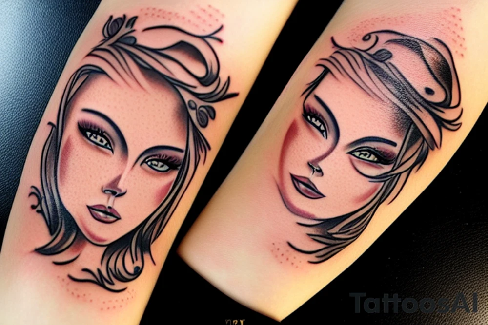 beautiful hazel eyes tattoo idea