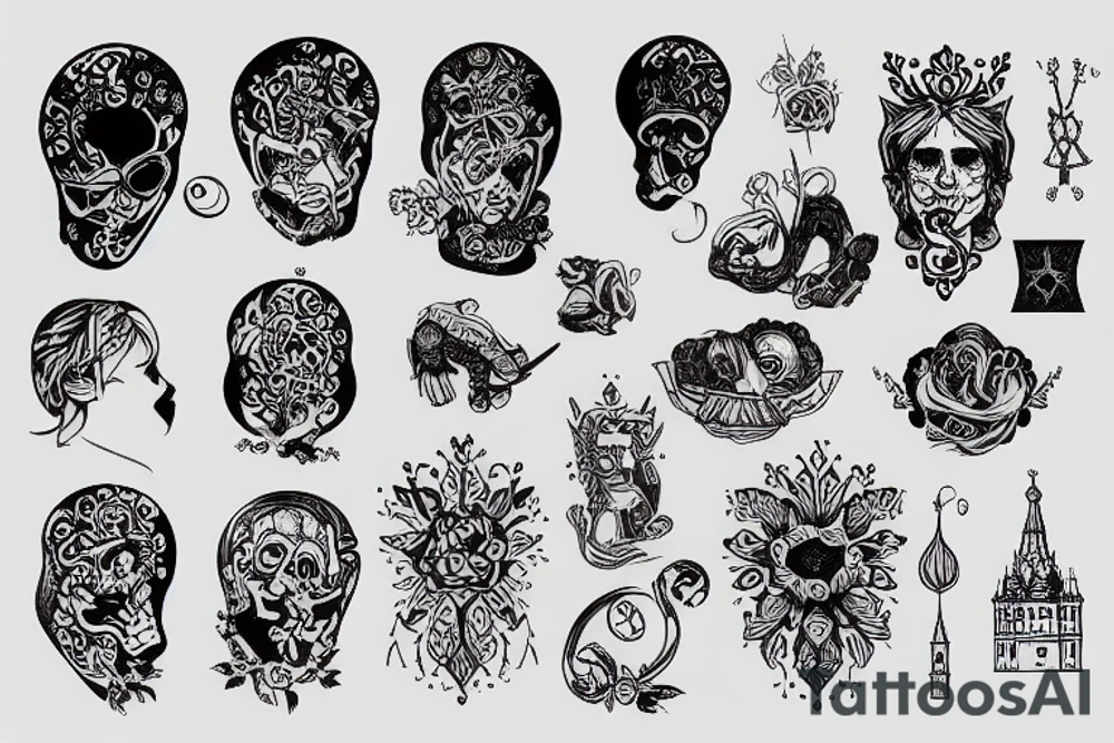 russia tattoo idea
