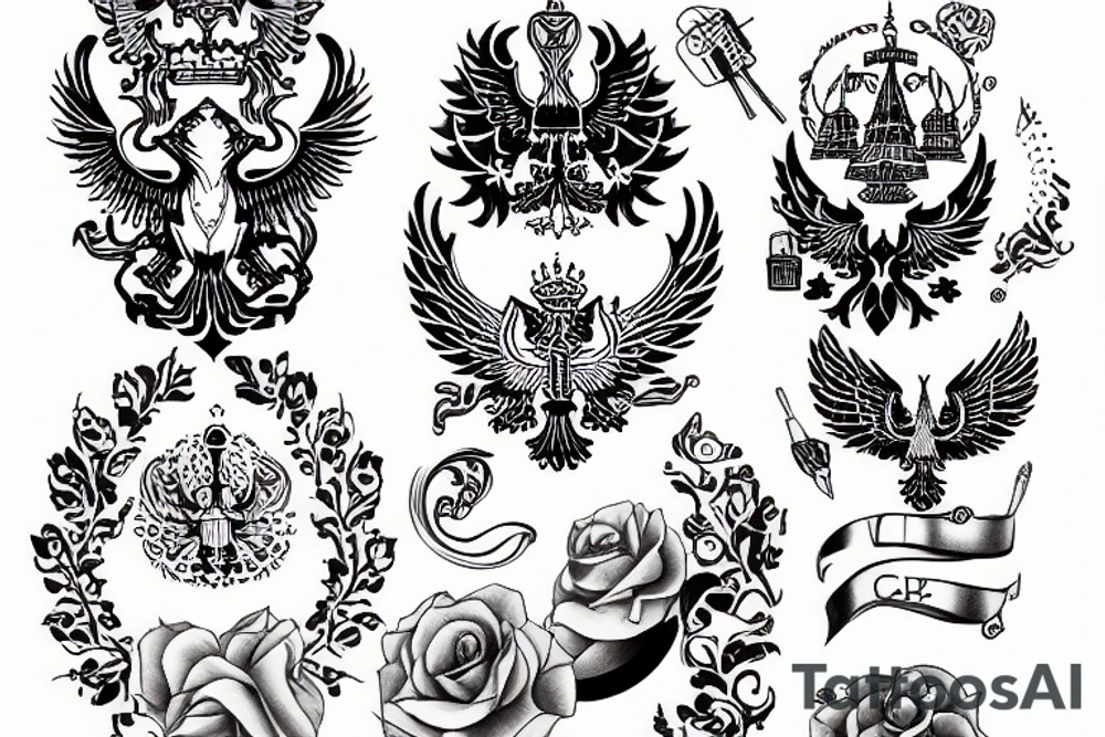 russia tattoo idea