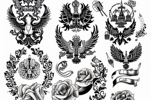 russia tattoo idea