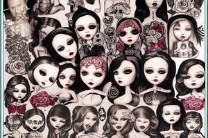 doll joints tattoo idea