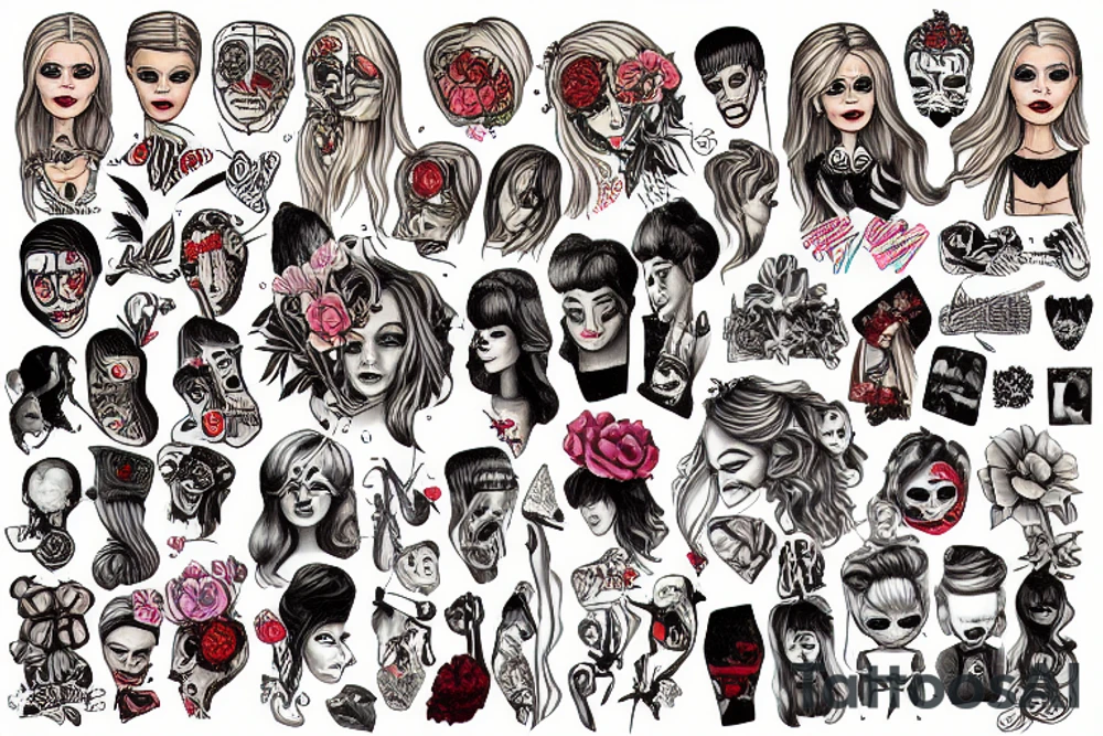 doll joints tattoo idea