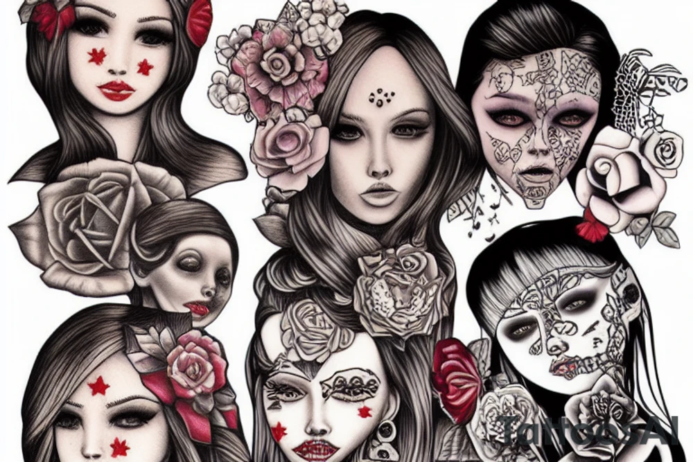 doll joints tattoo idea