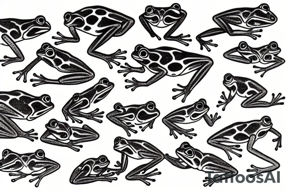 Frog tattoo idea