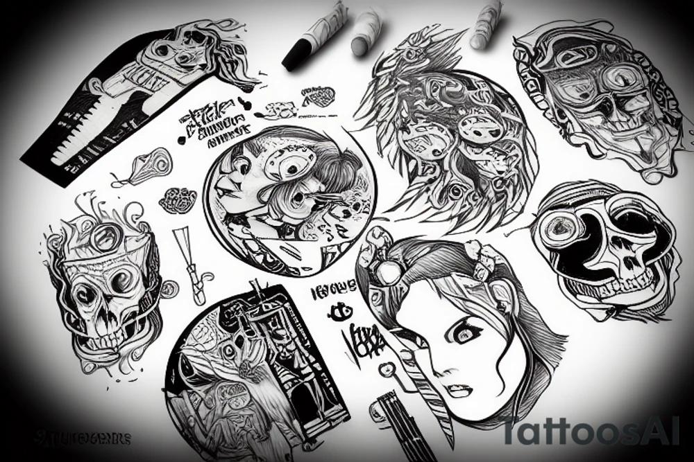 ACID beats tattoo idea