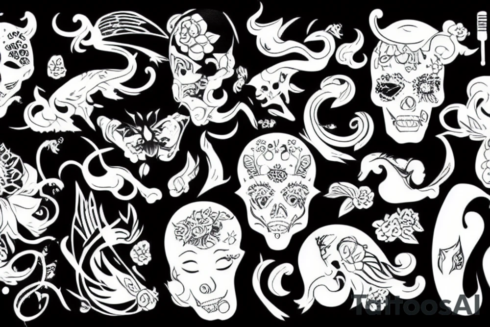 Что-то неизвестное tattoo idea