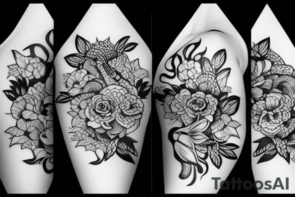 Существа tattoo idea