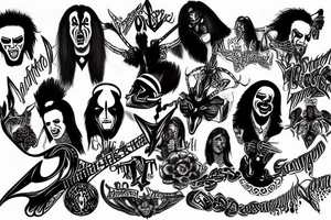 Gene simmons tattoo idea