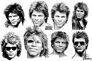 Jon bonjovi tattoo idea