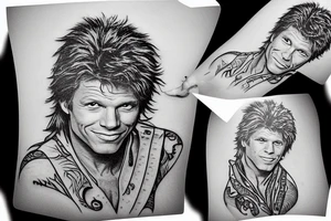 Jon bonjovi tattoo idea