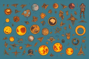 Outer Wilds game planets tattoo idea