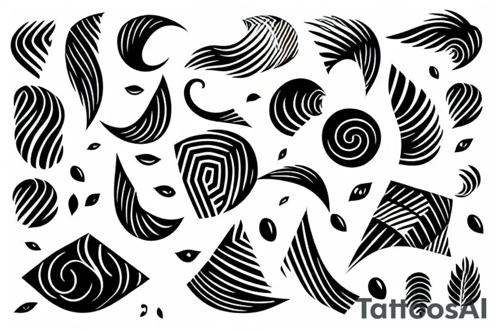 line
minimalism tattoo idea
