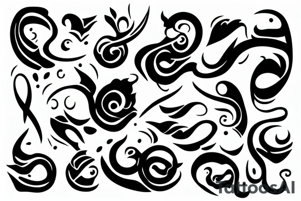 line
minimalism tattoo idea