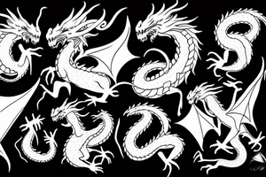 dragon tattoo idea