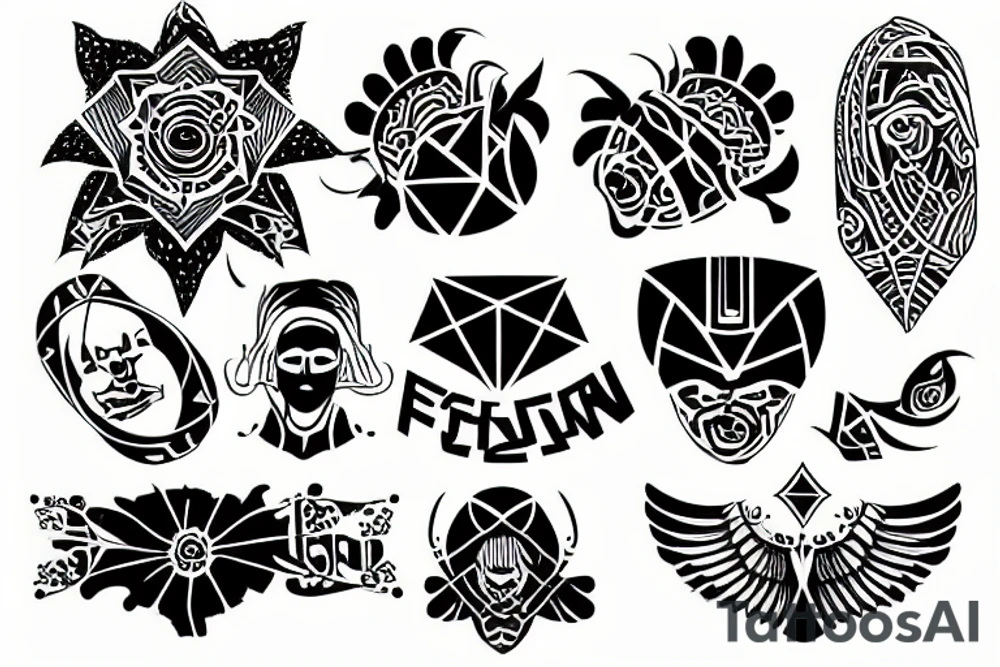 Ukraine freedom tattoo idea