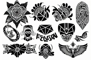 Ukraine freedom tattoo idea