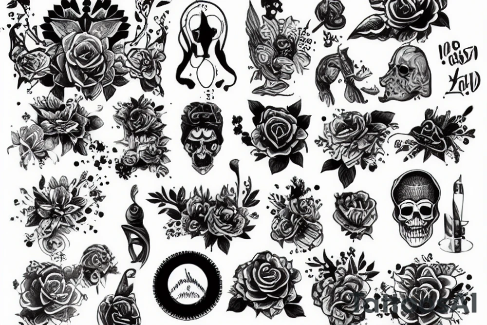 Нож в руке tattoo idea