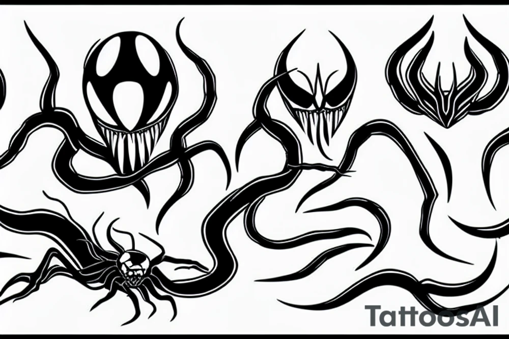 Venom tattoo idea